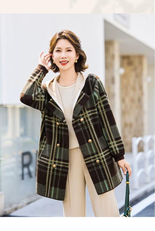 中年女装毛呢中长外套，选款显瘦还是百搭？-图1