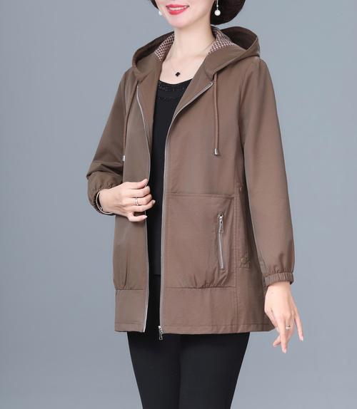 中年女装风衣外套选款有哪些技巧？-图1