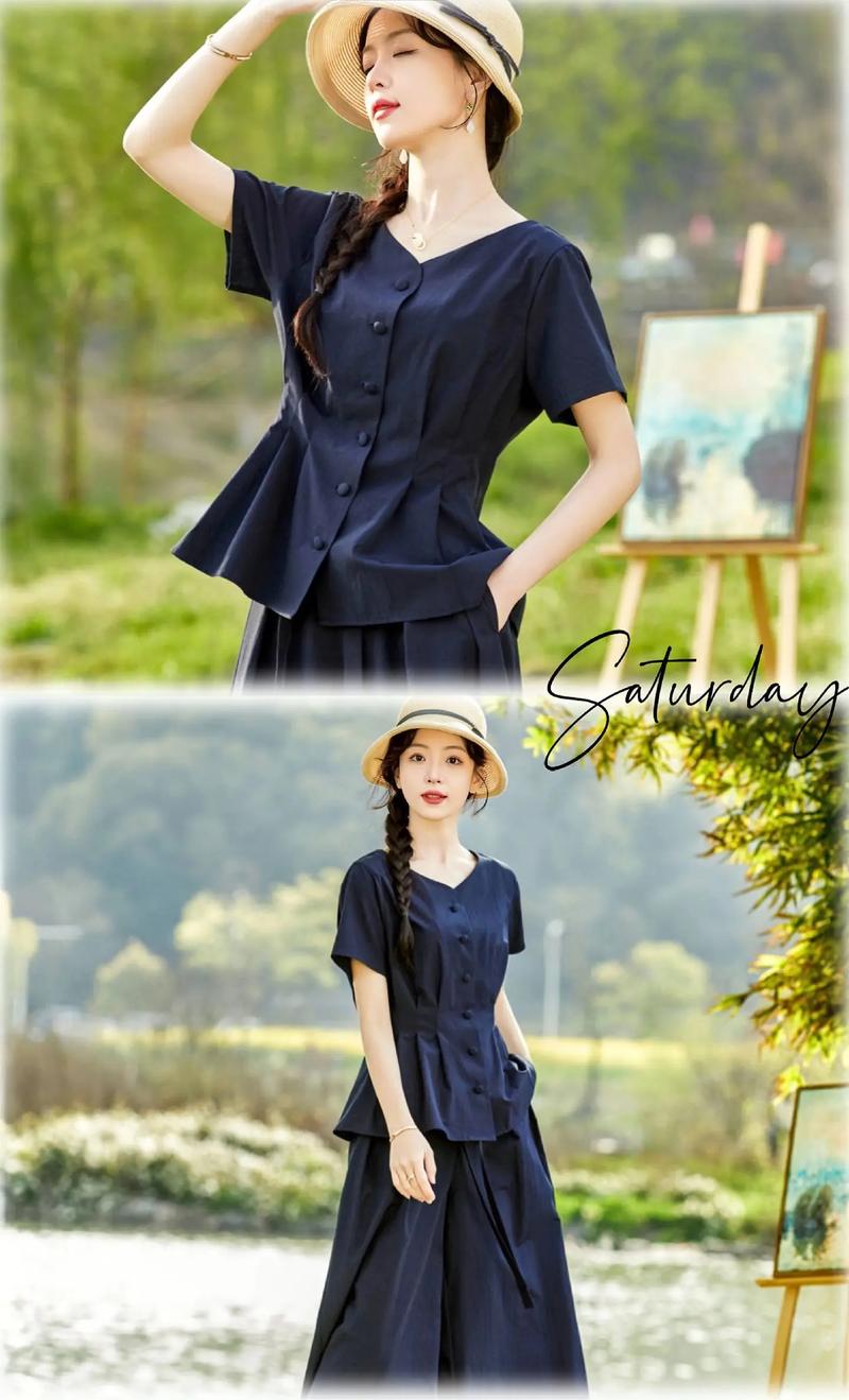 新款夏装女装裙子套装，设计亮点与搭配技巧？-图1