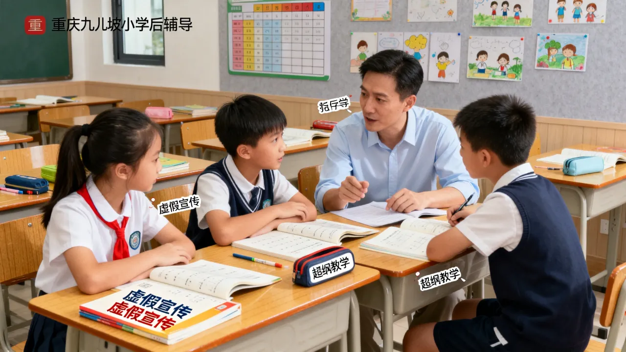重庆九龙坡小学课后辅导，需要警惕哪些常见套路？