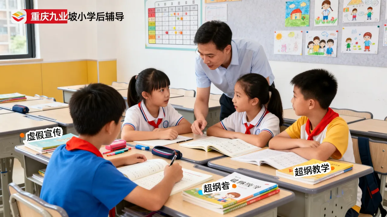 重庆九龙坡小学课后辅导，需要警惕哪些常见套路？