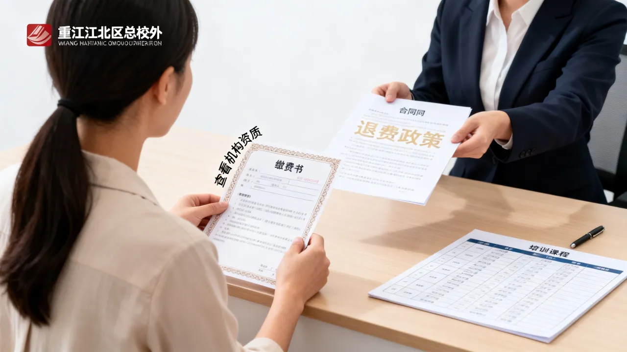 重庆江北区报名校外培训，如何规避预收费风险？