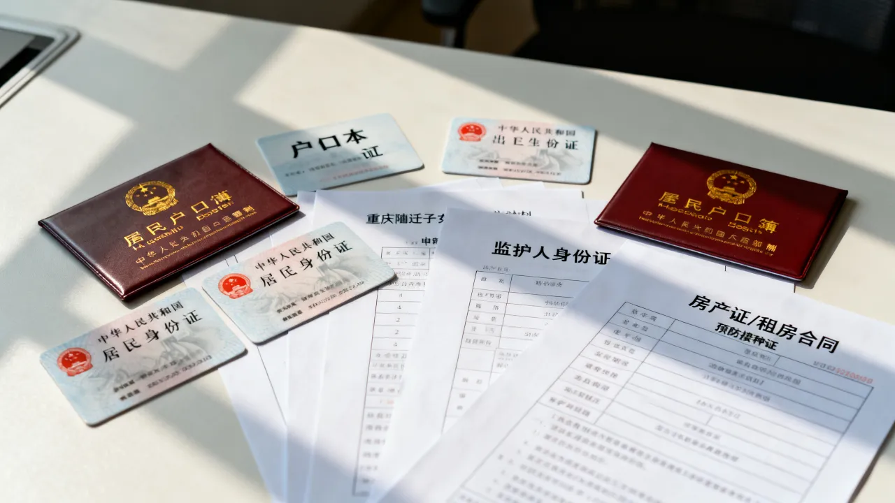 重庆随迁子女入学，需要准备哪些申请材料？