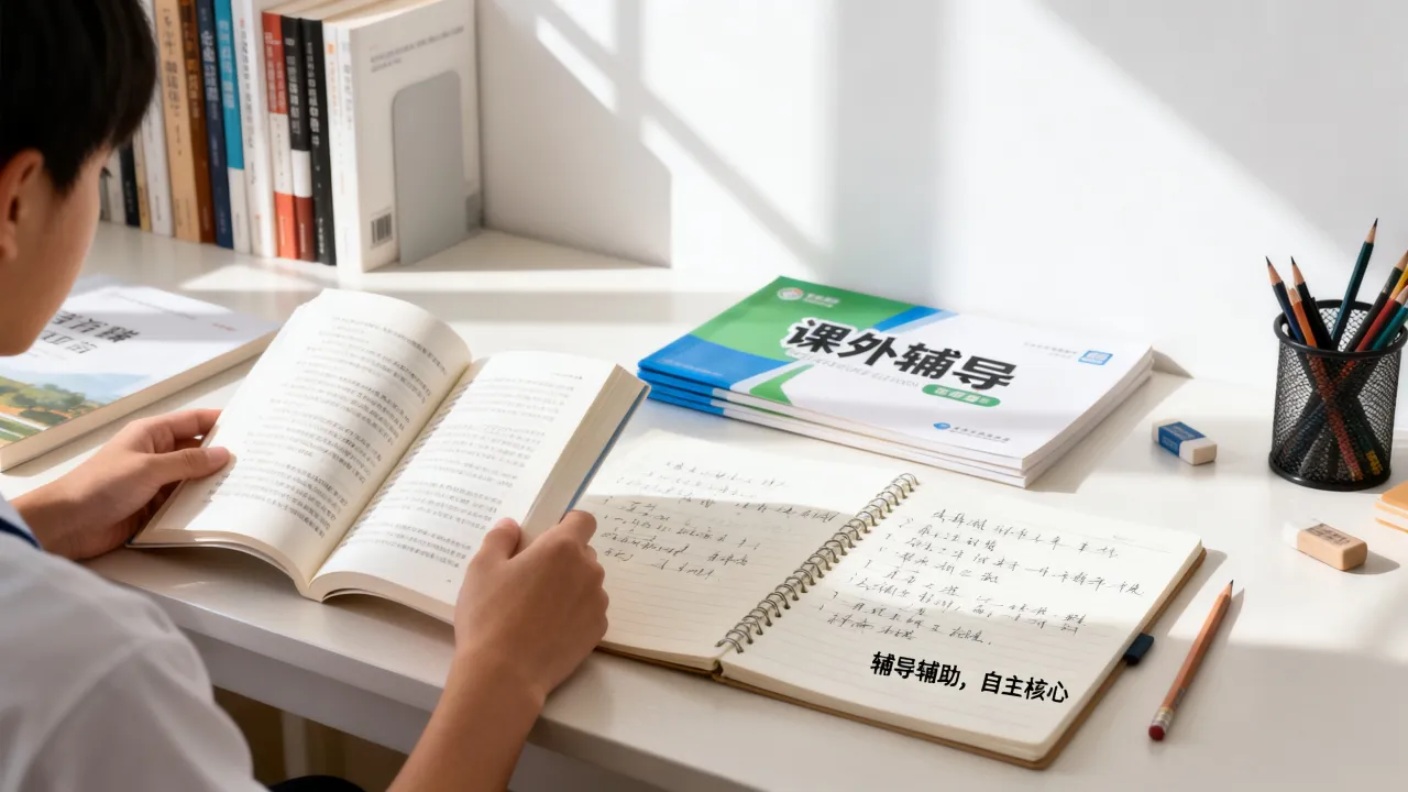 合理看待课外辅导，辅导只是辅助，自主学习是核心