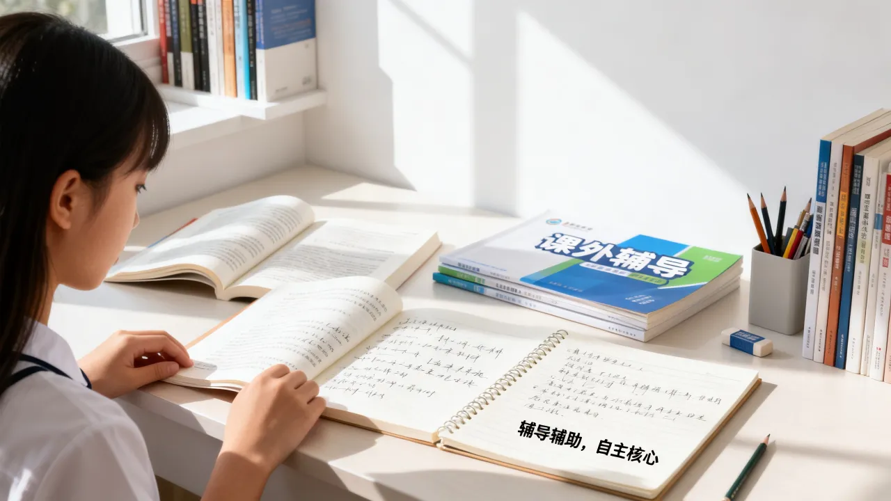 合理看待课外辅导，辅导只是辅助，自主学习是核心