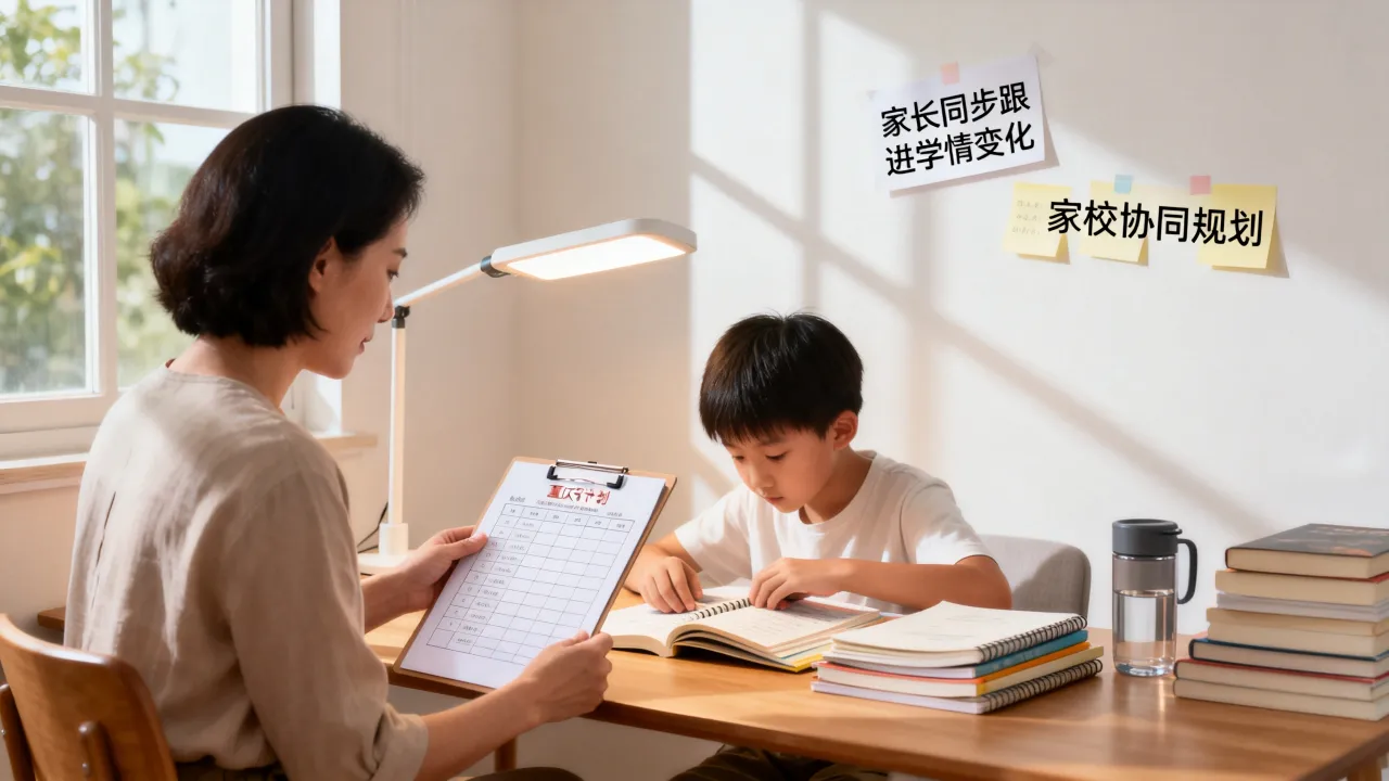 重庆不要依靠机构单方面规划，家长同步跟进学情变化