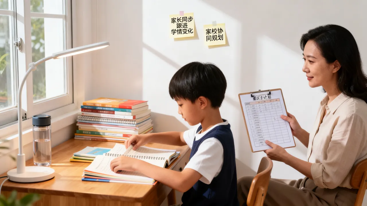 重庆不要依靠机构单方面规划，家长同步跟进学情变化