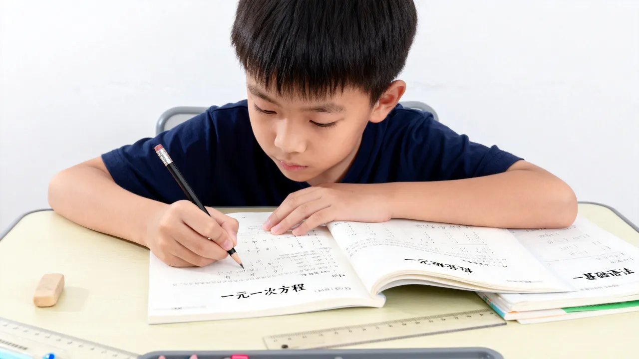 基础薄弱学生，不建议过早接触竞赛类难题训练