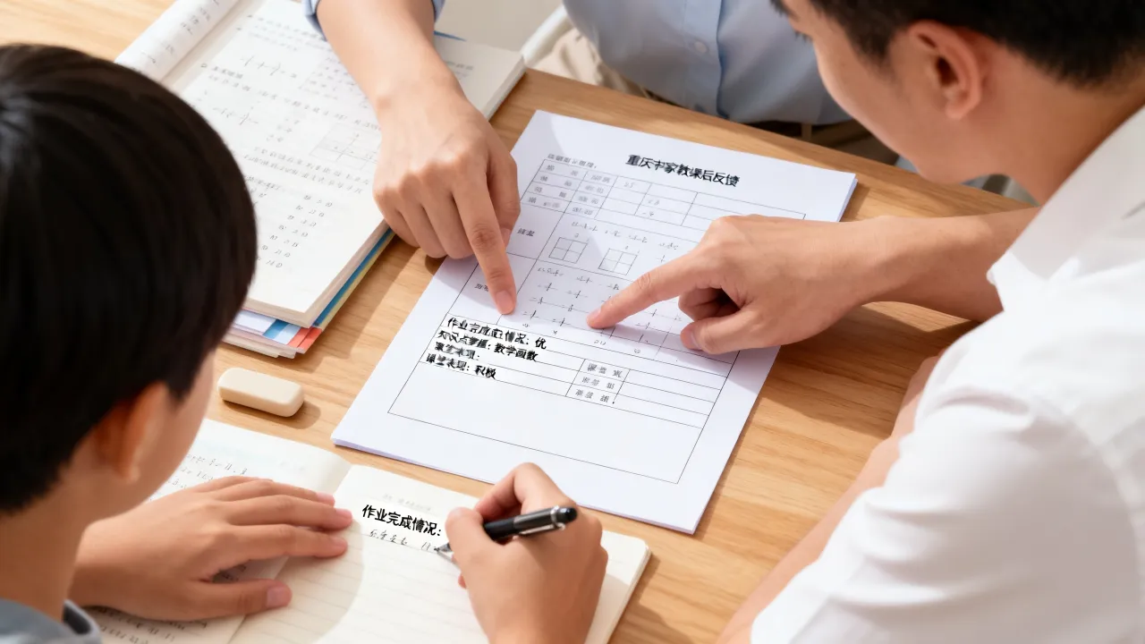 重庆家教课后反馈，家长重点关注哪些信息？