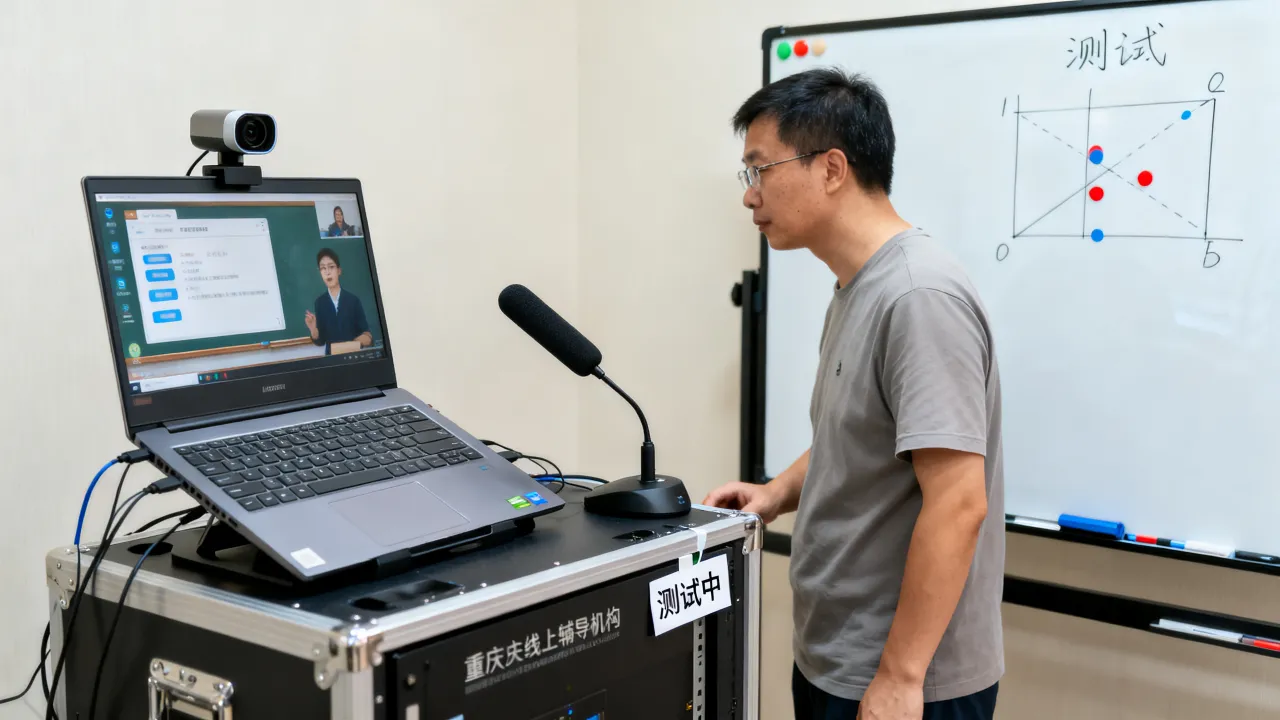 重庆线上辅导机构，设备、课堂互动条件需要提前测试