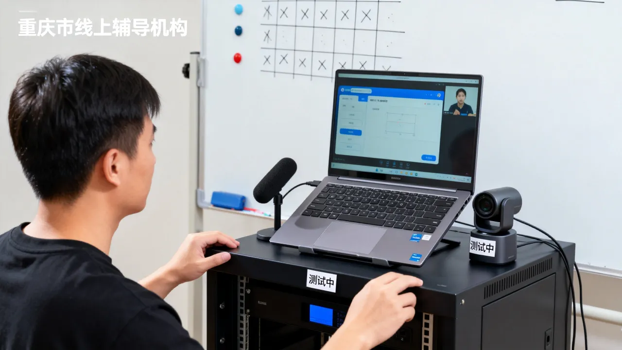 重庆线上辅导机构，设备、课堂互动条件需要提前测试