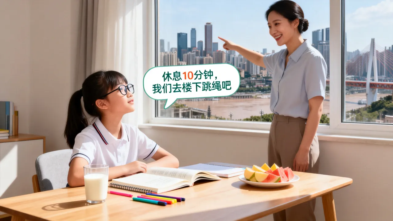 重庆寒暑假家教，如何做到劳逸结合不产生厌学？