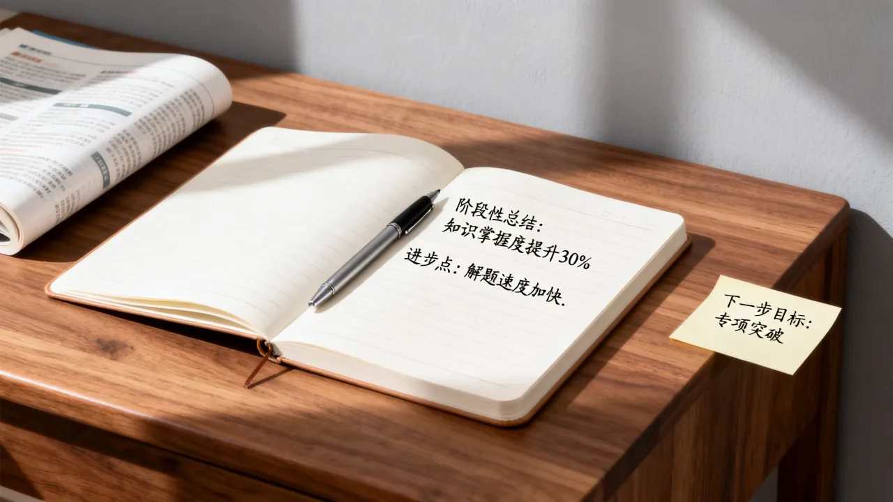 阶段性学习总结怎么写，客观看清自身进步空间