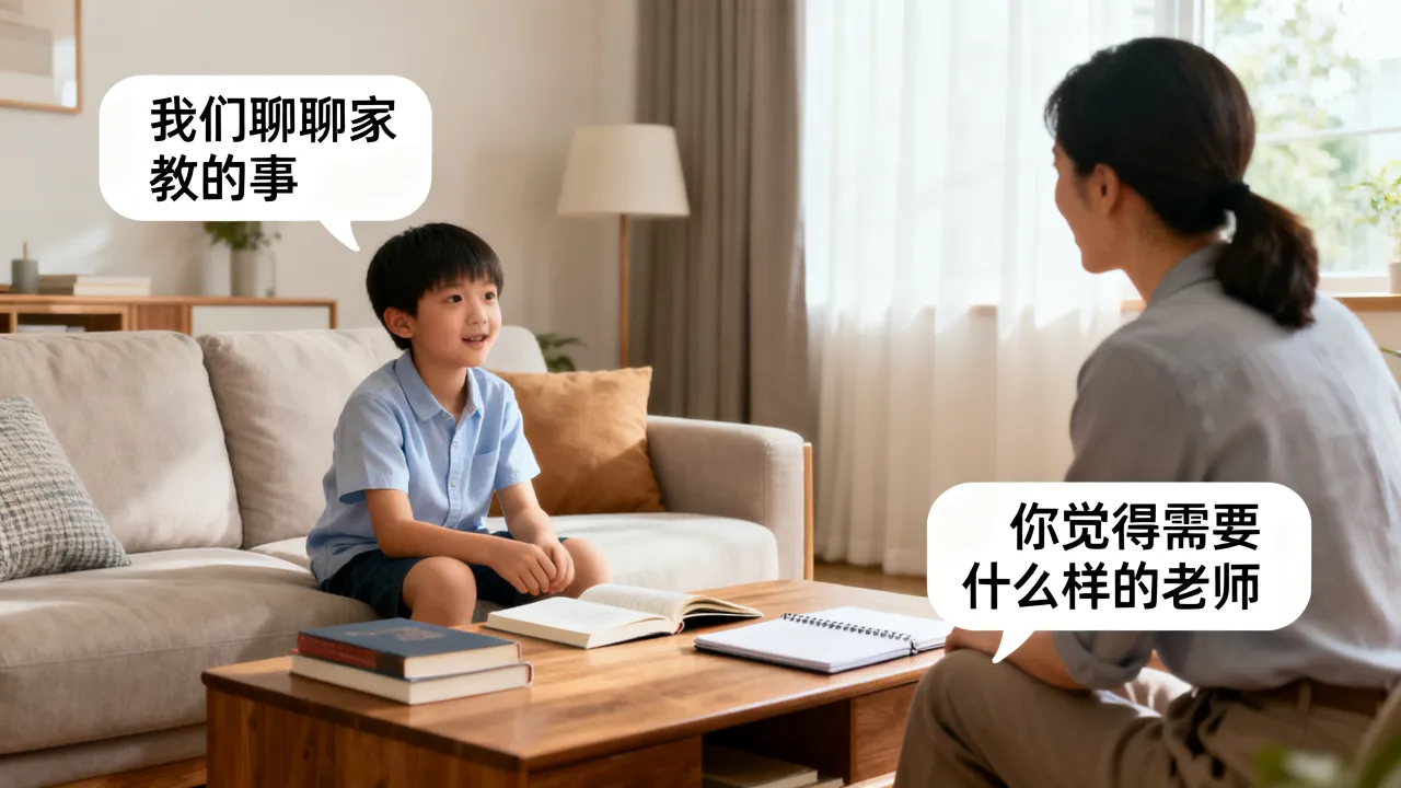 重庆聘请家教前，家长需要和孩子做好充分沟通