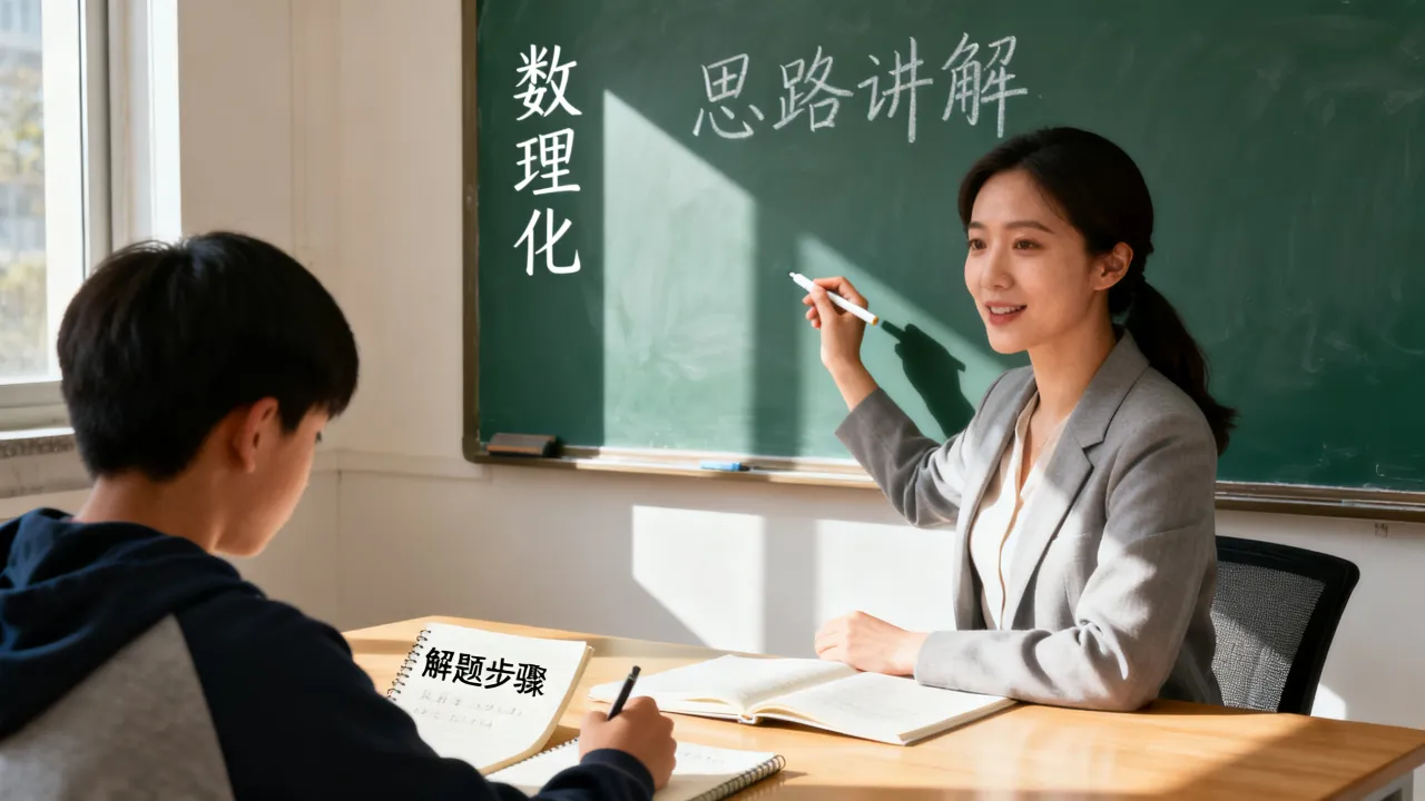 重庆沙坪坝区数理化家教挑选，看重思路讲解而非答案