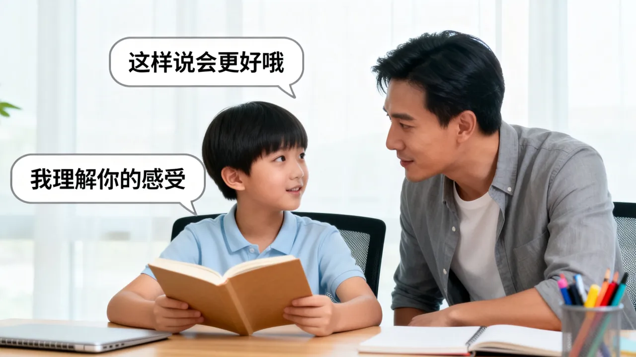 亲子沟通学习问题,避开容易引发冲突的沟通话术 亲子沟通学习问题,避开容易引发冲突的沟通话术