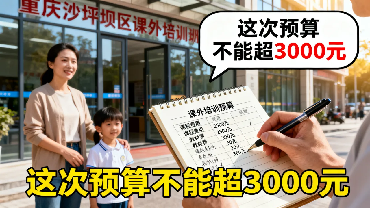 重庆沙坪坝区报名课外培训，设立合理预算避免超额支出