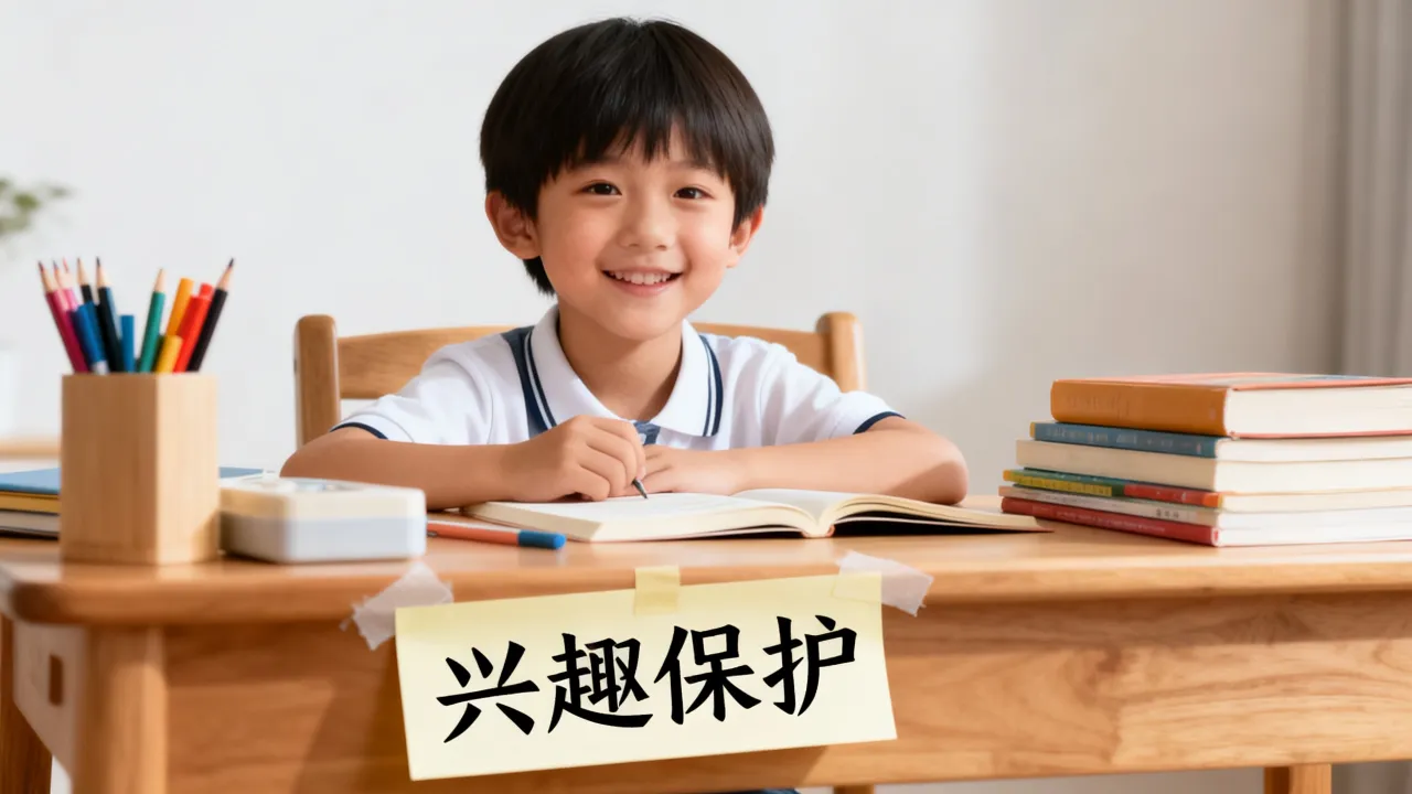 低年级孩子学习兴趣保护，不要过度施压超前学习