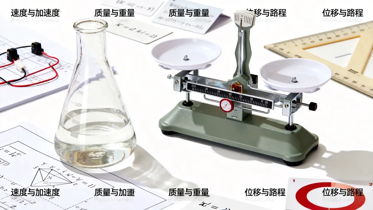 物理概念辨析，理清易混淆知识点之间的区别