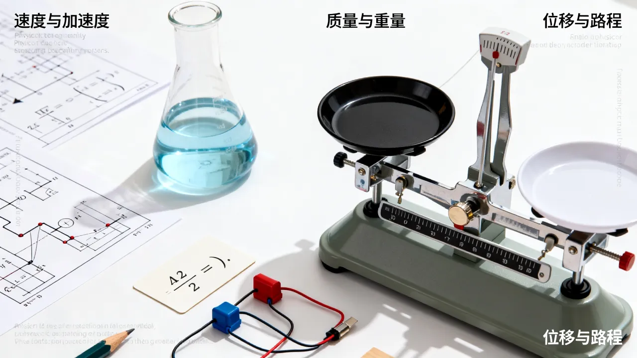 物理概念辨析，理清易混淆知识点之间的区别
