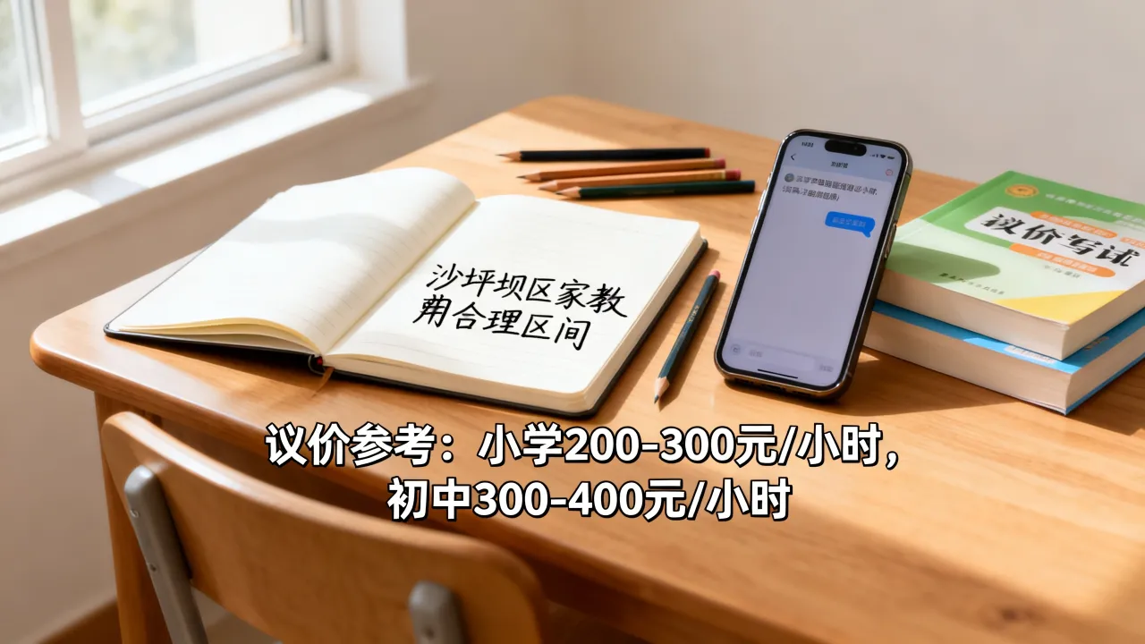 重庆沙坪坝区家教费用议价，哪些情况属于合理区间？