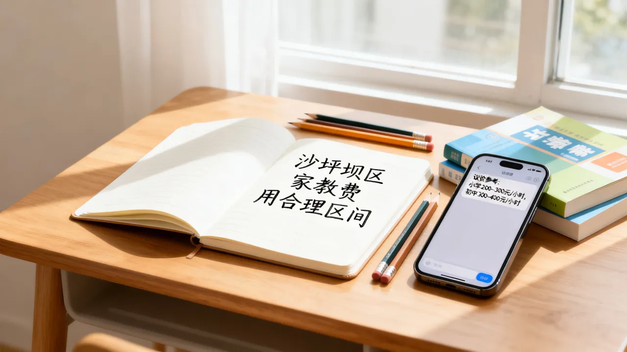 重庆沙坪坝区家教费用议价，哪些情况属于合理区间？