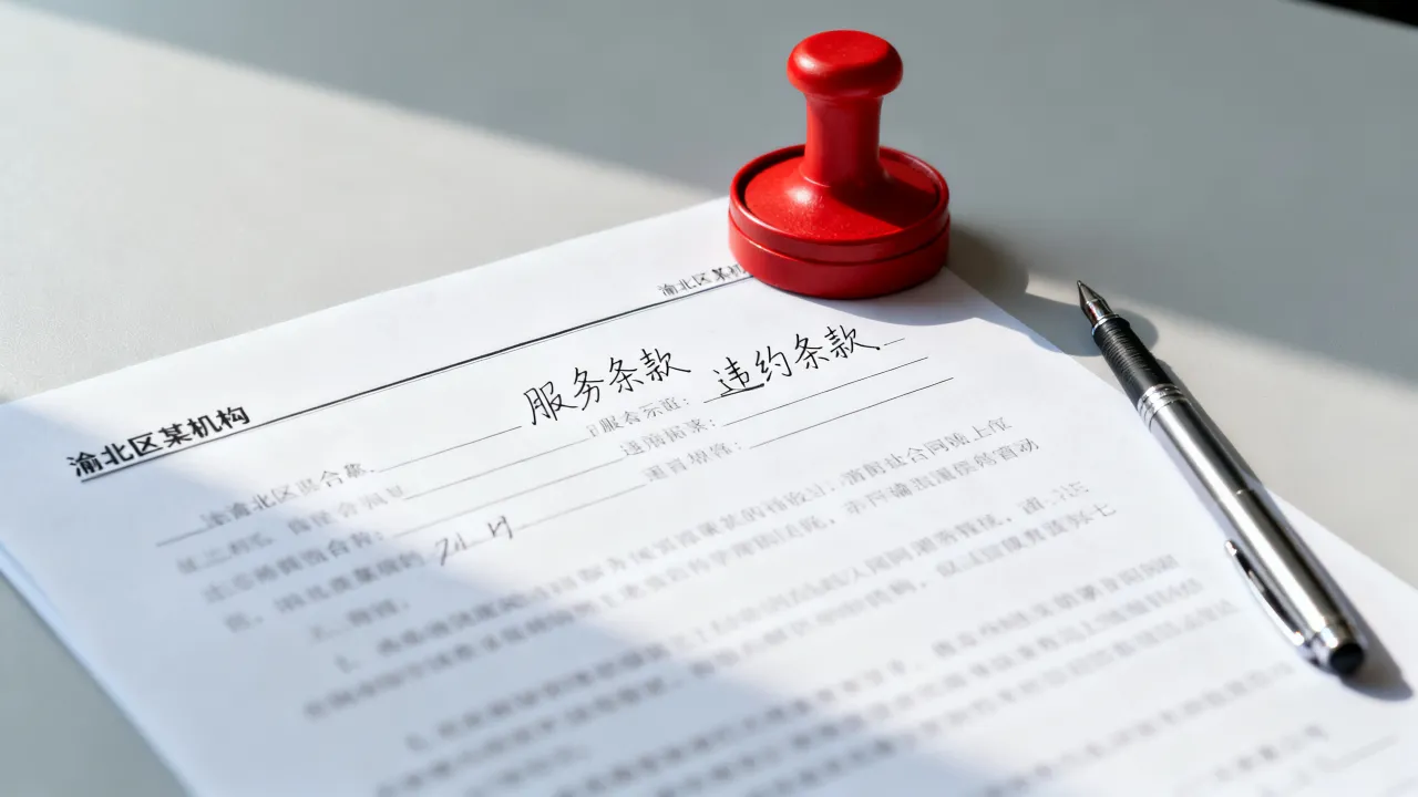 重庆渝北区不要轻信机构口头承诺，全部落实到合同