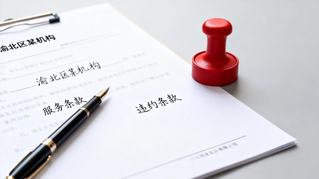 重庆渝北区不要轻信机构口头承诺，全部落实到合同