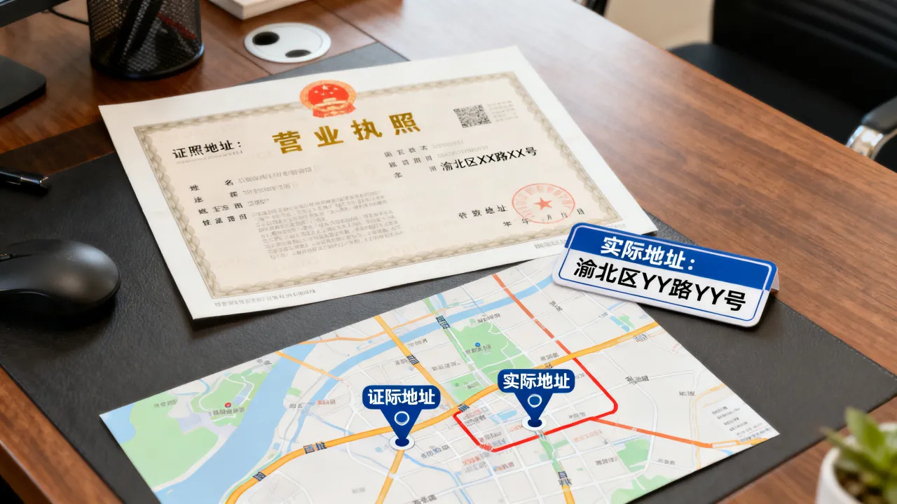 重庆渝北区培训机构地址与证照地址不一致要留意 重庆渝北区培训机构地址与证照地址不一致要留意