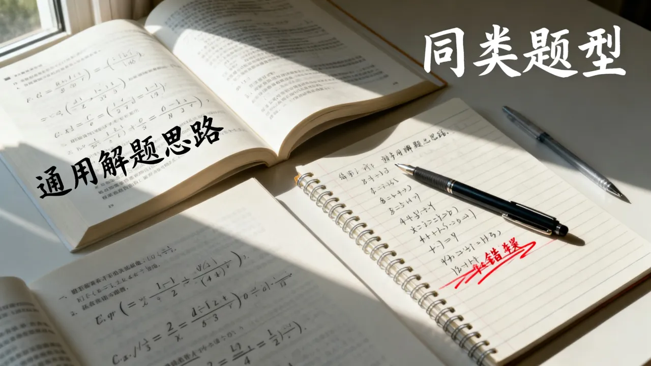 同类题型反复失分,归纳通用解题思路很关键 同类题型反复失分,归纳通用解题思路很关键
