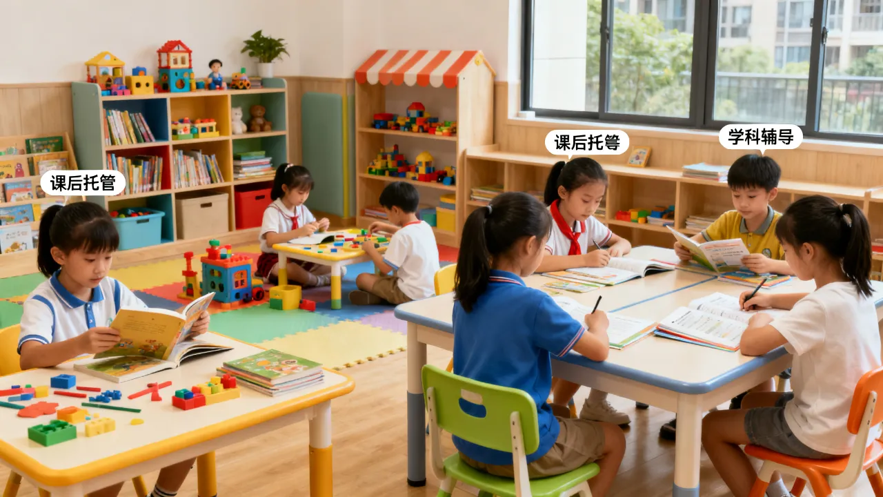 重庆渝北区小学课后托管机构,和学科辅导有什么区别 重庆渝北区小学课后托管机构,和学科辅导有什么区别