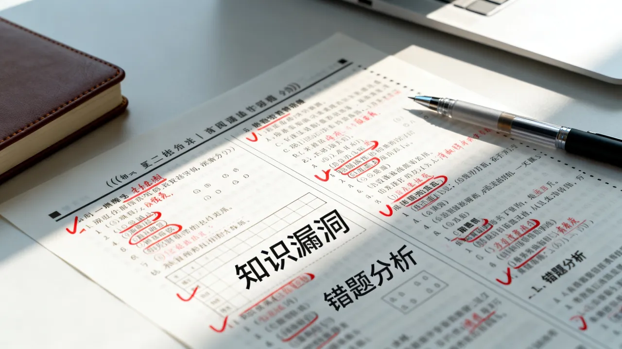 如何利用考试试卷,定位知识漏洞而不是单纯看分数 如何利用考试试卷,定位知识漏洞而不是单纯看分数