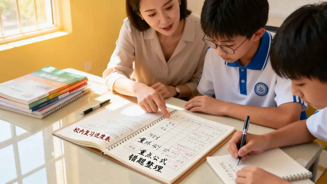 重庆渝北区初三家教规划，如何配合校内复习节奏？