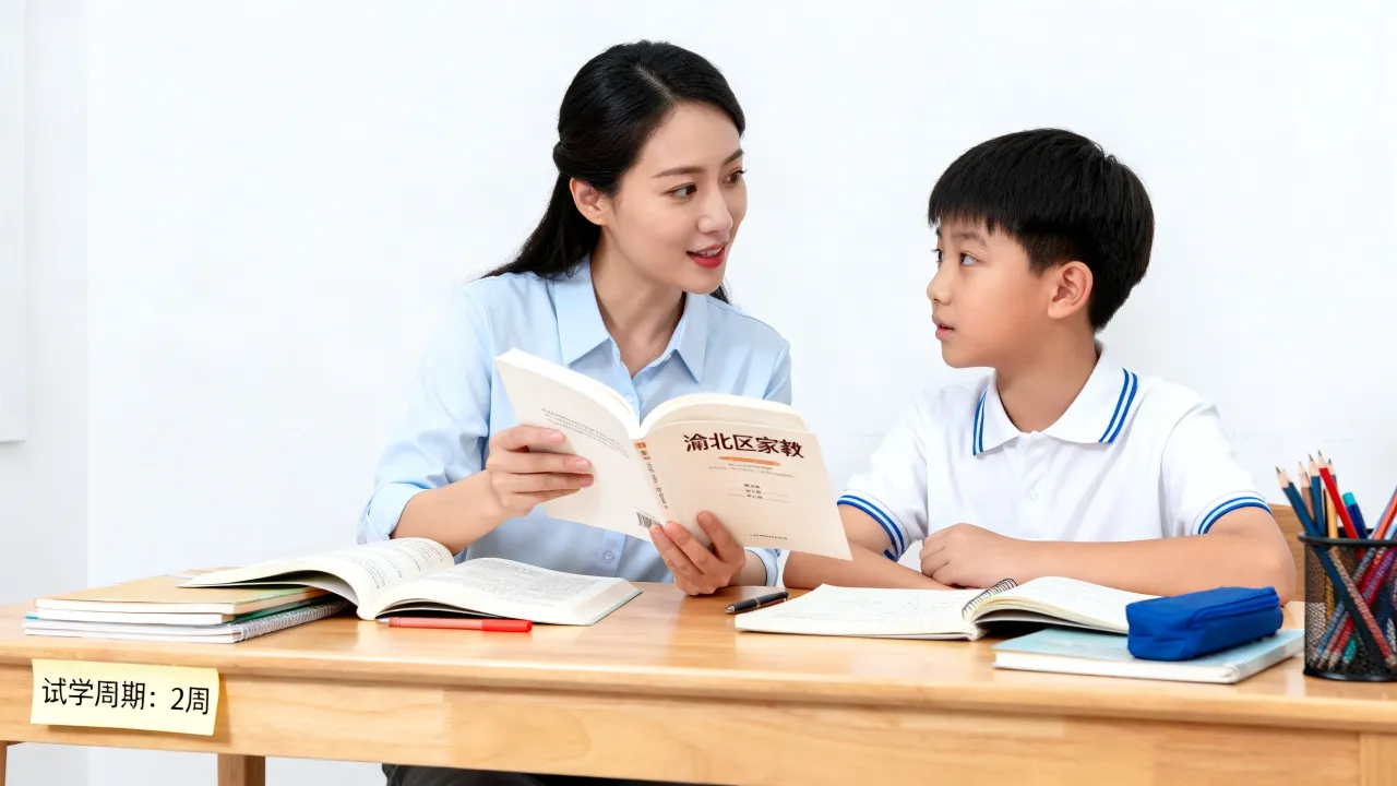 重庆渝北区初次聘请家教，建议先安排短期试学周期