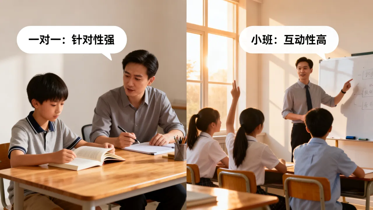 重庆渝北区多人小班家教与一对一，怎么权衡选择？