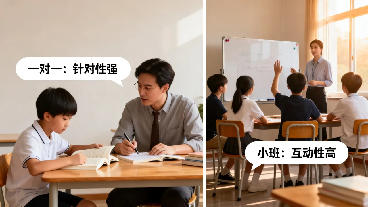 重庆渝北区多人小班家教与一对一，怎么权衡选择？