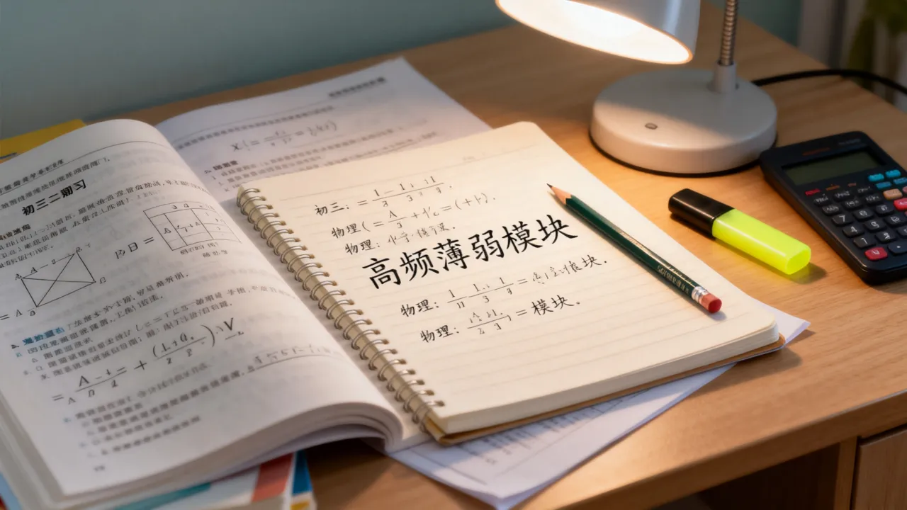初三二轮专题复习，针对高频薄弱模块集中突破