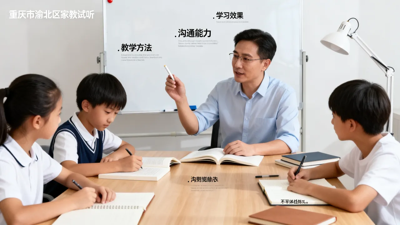 重庆渝北区家教试听结束，从哪些维度综合判断？