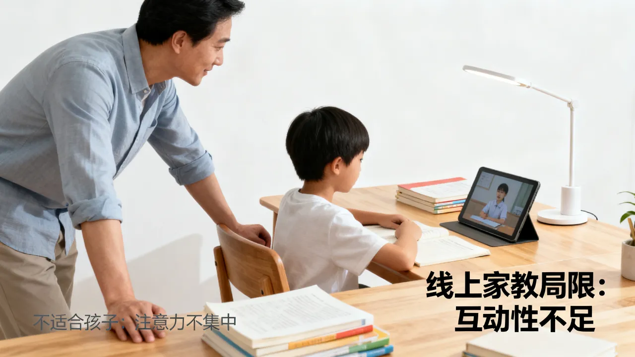 重庆渝北区线上家教有哪些局限，哪些孩子不适合？