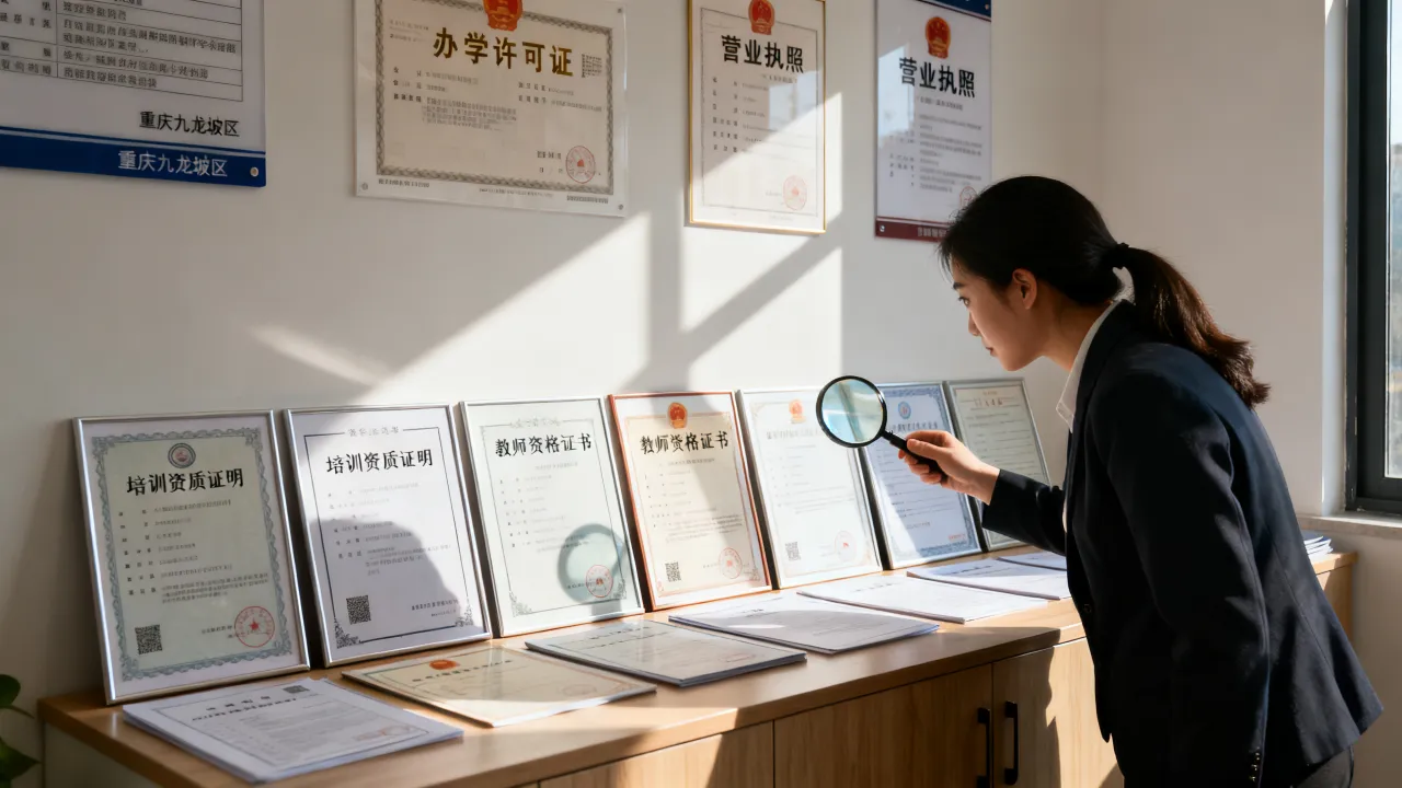 重庆九龙坡区非学科类培训机构，资质查验同样不能忽视