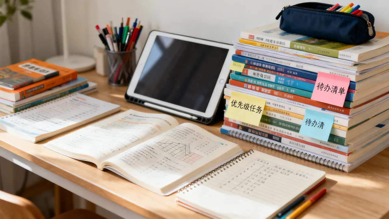 初中生作业堆积，如何区分任务优先级合理规划