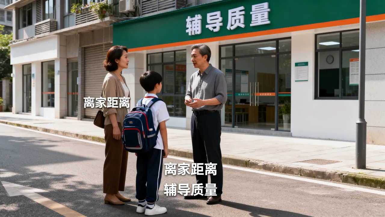 重庆九龙坡区离家远近，挑选辅导机构需要权衡吗？