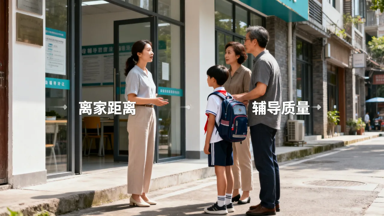 重庆九龙坡区离家远近，挑选辅导机构需要权衡吗？