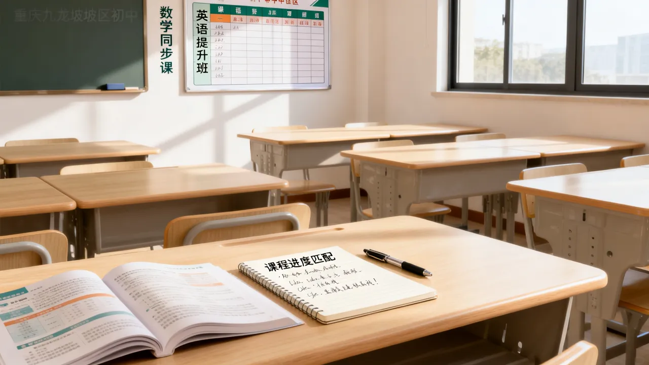 重庆九龙坡区初中辅导机构挑选，关注课程进度匹配度