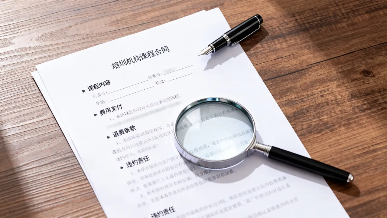 重庆九龙坡区培训机构课程合同,重点审阅哪些条款? 重庆九龙坡区培训机构课程合同,重点审阅哪些条款?