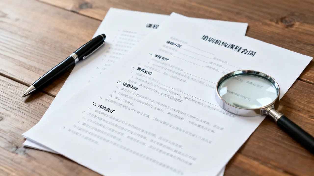 重庆九龙坡区培训机构课程合同,重点审阅哪些条款? 重庆九龙坡区培训机构课程合同,重点审阅哪些条款?