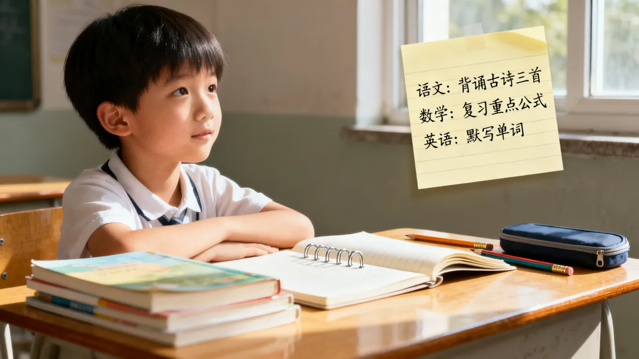 小学生考前复习规划，拒绝临时突击盲目刷题