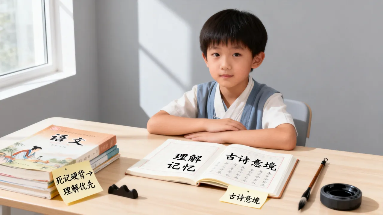 小学语文古诗文高效记忆方法,理解优先于死记硬背 小学语文古诗文高效记忆方法,理解优先于死记硬背
