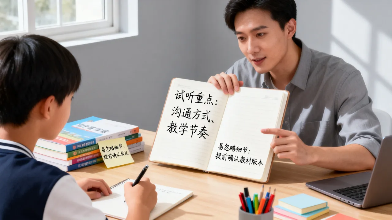 重庆九龙坡区暑假家教试听，有哪些容易忽略的细节？