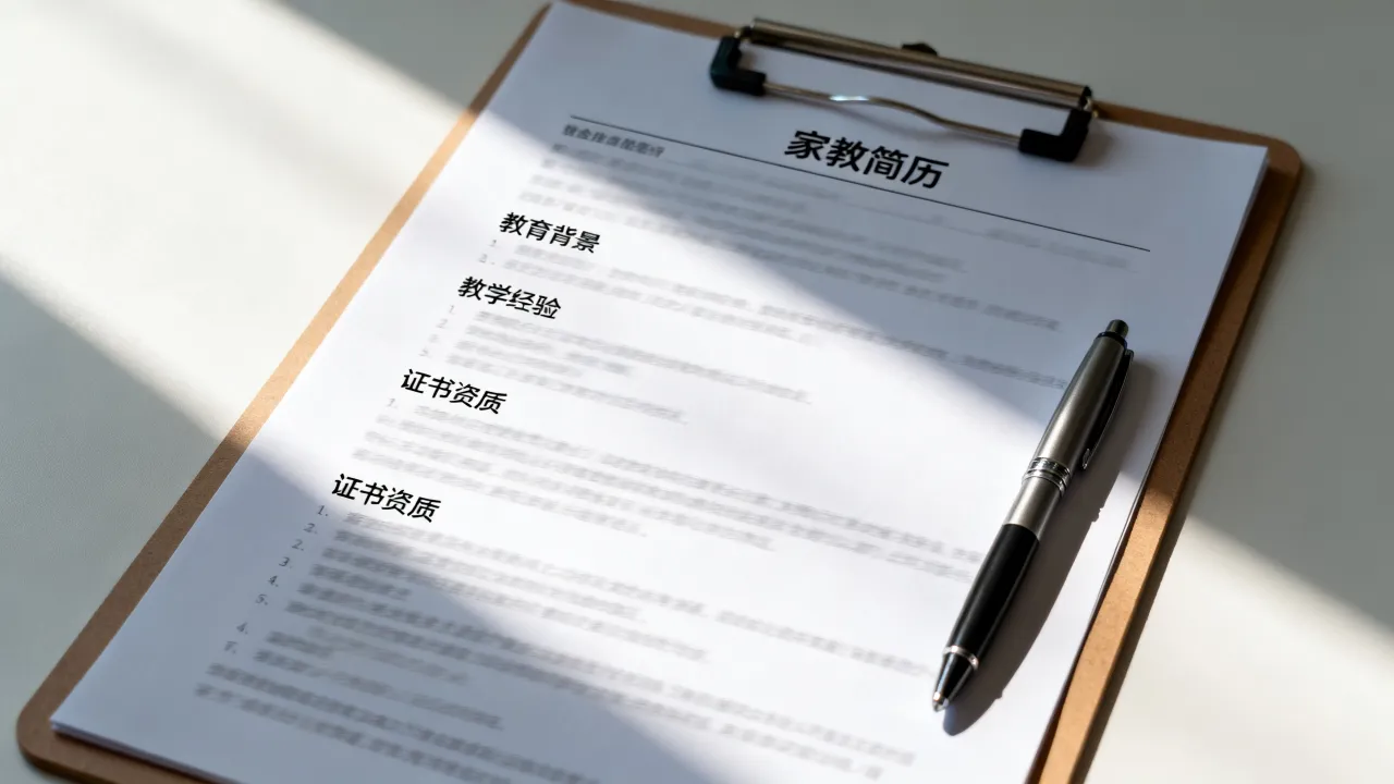 家教简历该重点审核哪些内容 家教简历该重点审核哪些内容